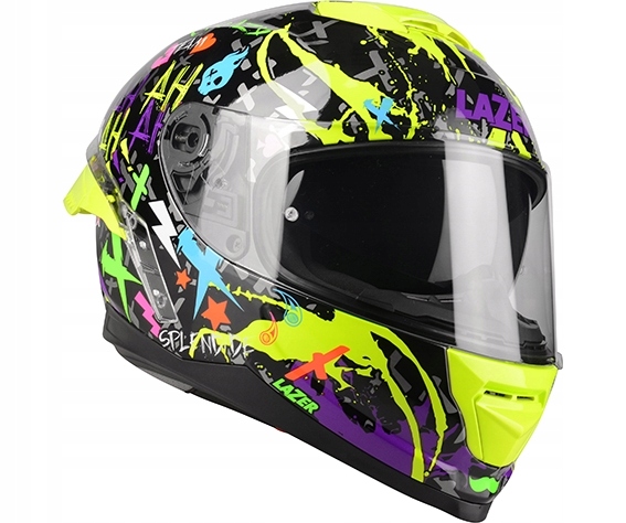Integrovaná prilba Lazer Rafale SR Crazy Fluo XL