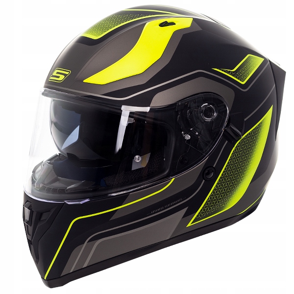 Integrovaná prilba S-Line S441 čierna / fluo matná veľkosť L