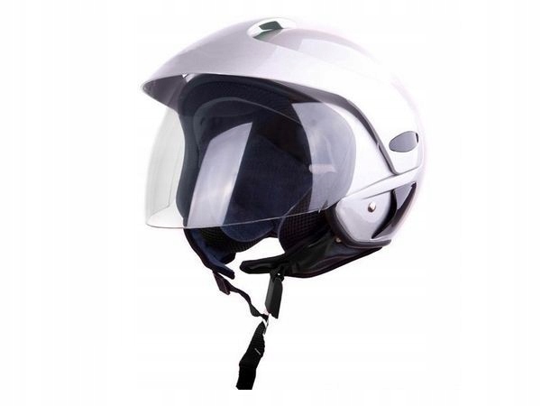 Moto prilba WL-703 strieborná S