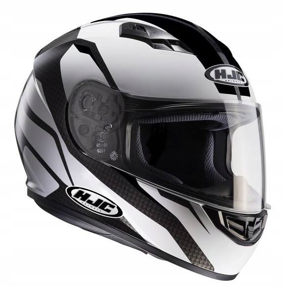 Moto prilba HJC CS-15 SEBKA čierno-biela veľkosť M