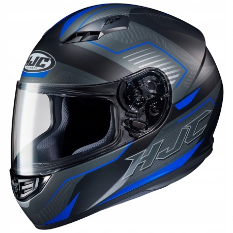 Moto prilba HJC CS-15 TRION šedo modrá XL