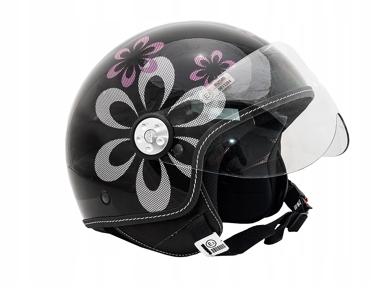 Era DJ Fiori Piaggio Vespa CASCO moto prilba