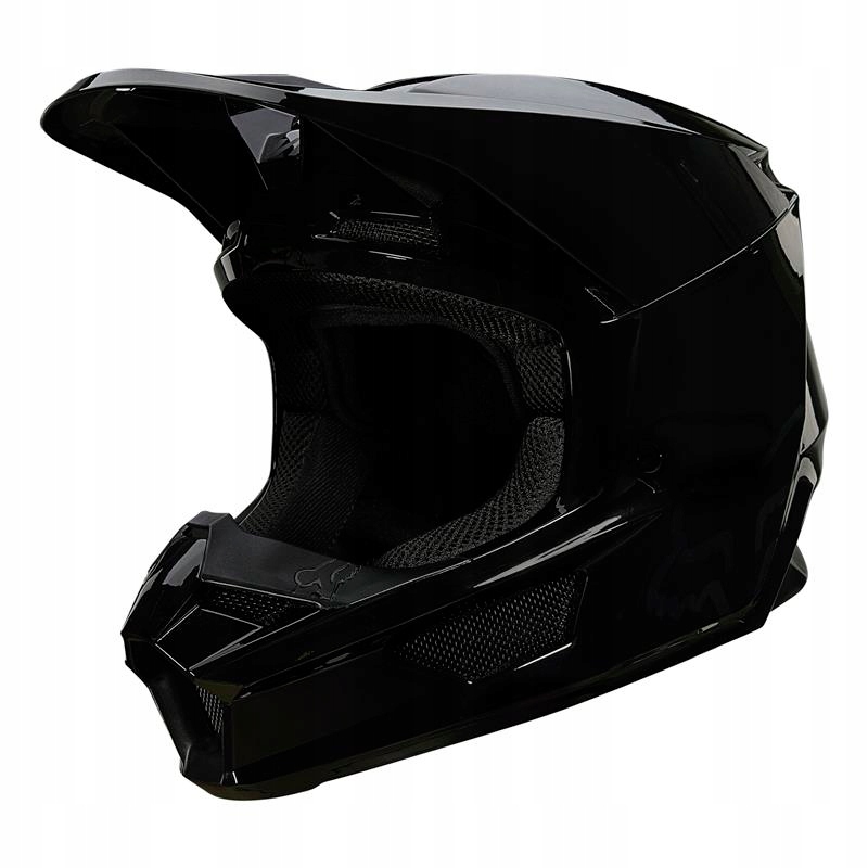 Moto prilba FOX V1 PLAIC BLACK BLACK ZADARMO