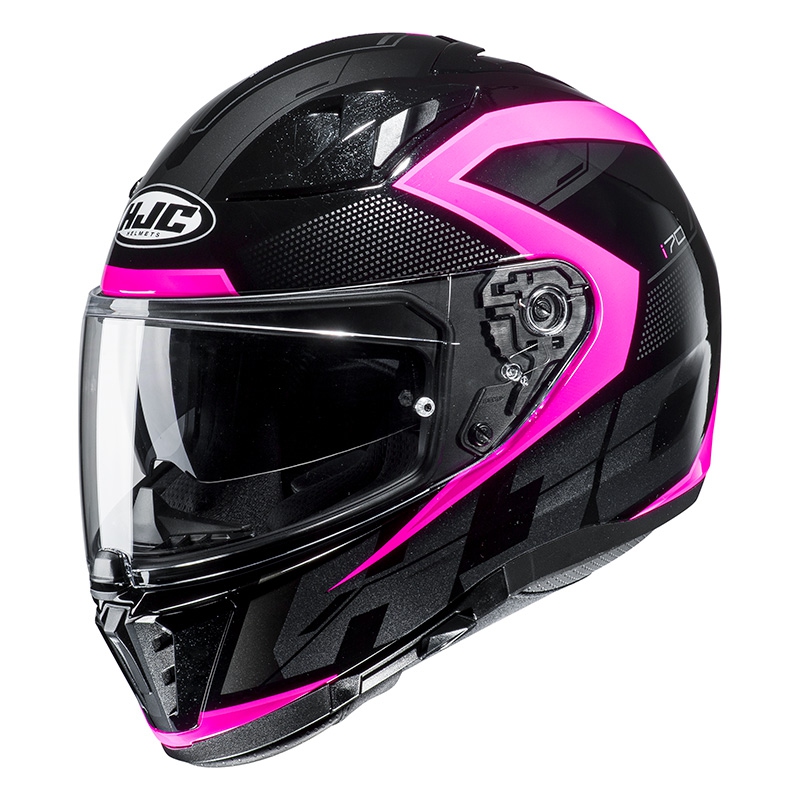 Moto prilba HJC I70 ASTO čierna ružová S.