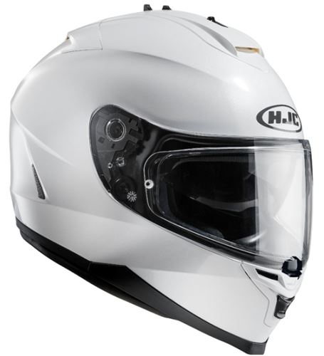 Moto prilba HJC IS-17 XS biely lesk
