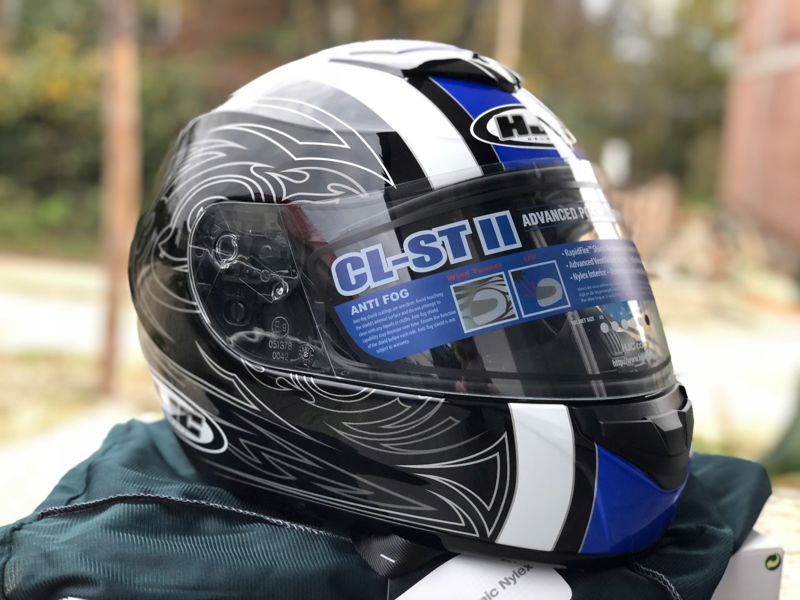 HJC MC-2 BLUE Moto prilba VEĽKOSŤ XL