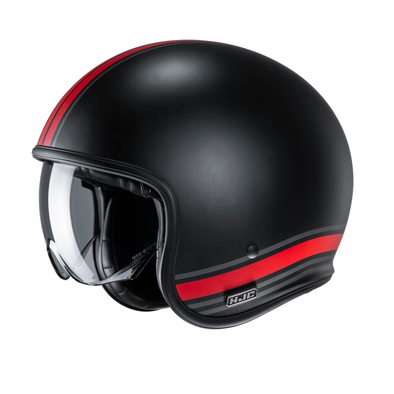 Moto prilba HJC V30 SENTI červená na kolobežku