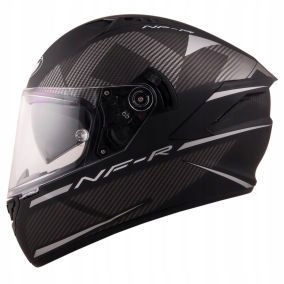 Moto prilba KYT NF-R LOGOS šedá M