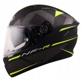 Moto prilba KYT NF-R LOGOS žltá L