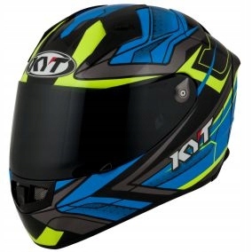 Moto prilba KYT ThunderFlash BOLT modrá L.
