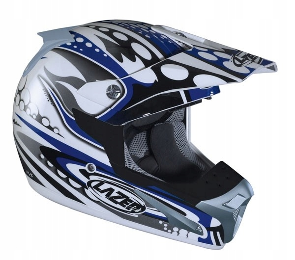 Moto prilba LAZER SMX Bionic wh / bl M