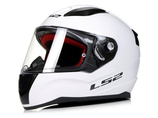 Moto prilba LS2 FF353 RAPID SOLID WHITE. M.