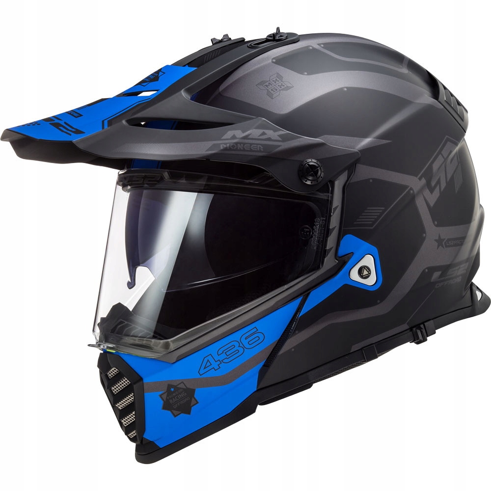 Moto prilba LS2 MX436 PIONEER Cobra XXL
