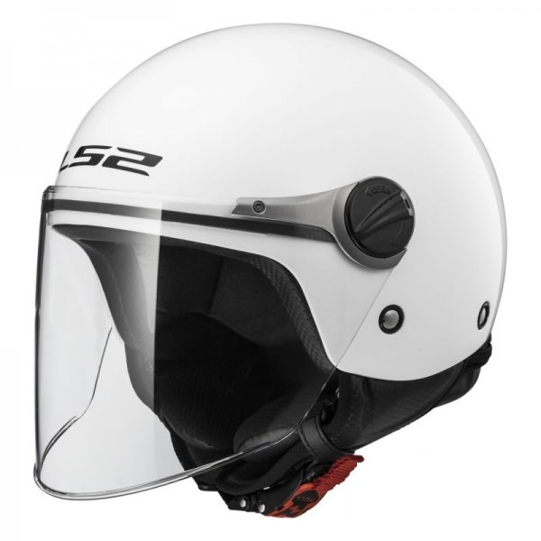 Moto prilba LS2 OF575 Wuby Junior biela, Ľ