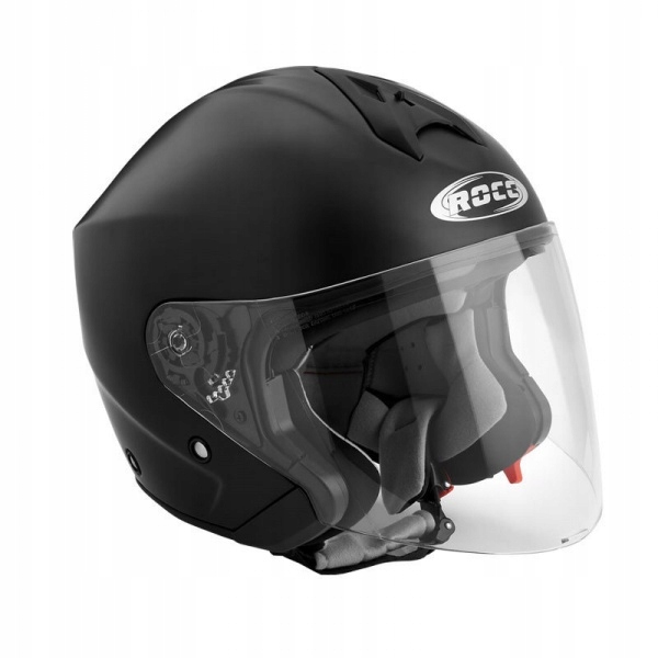 Moto prilba ROCC 180 Matte Black L