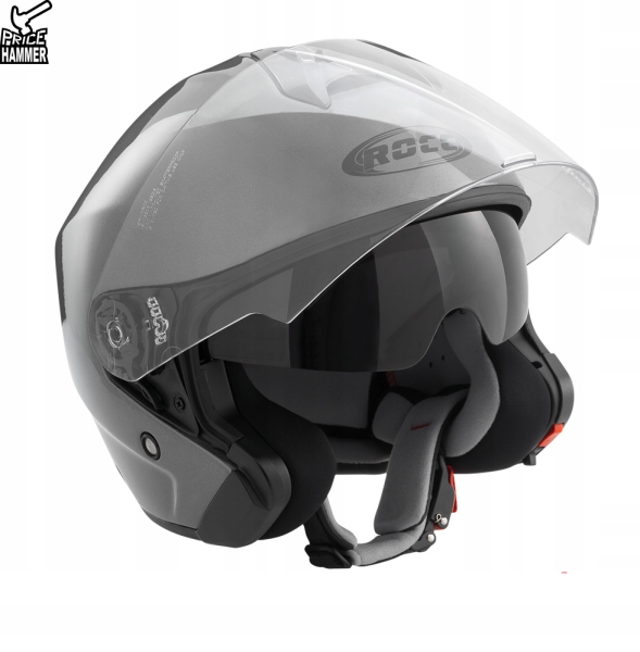 Moto prilba ROCC 180 titan matná str