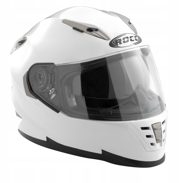 Moto prilba ROCC 480 biely lesk L