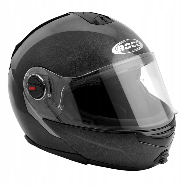 Moto prilba ROCC 680 Black Gloss S