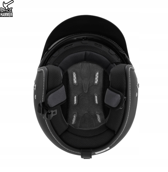Moto prilba ROCC Classic Pro Matte Black M