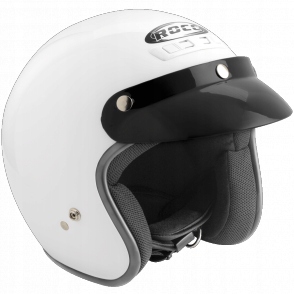 Prilba ROCC Classic biela metalíza S.