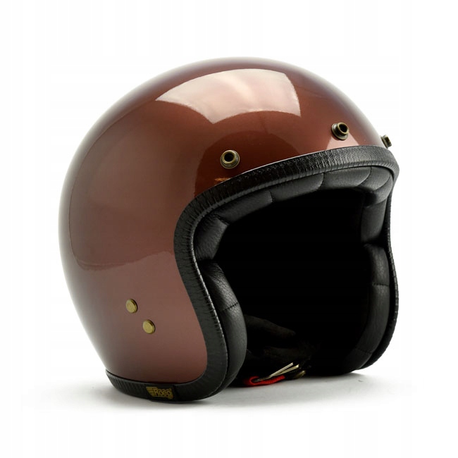 Moto prilba ROEG vintage brown JETTson ECE M