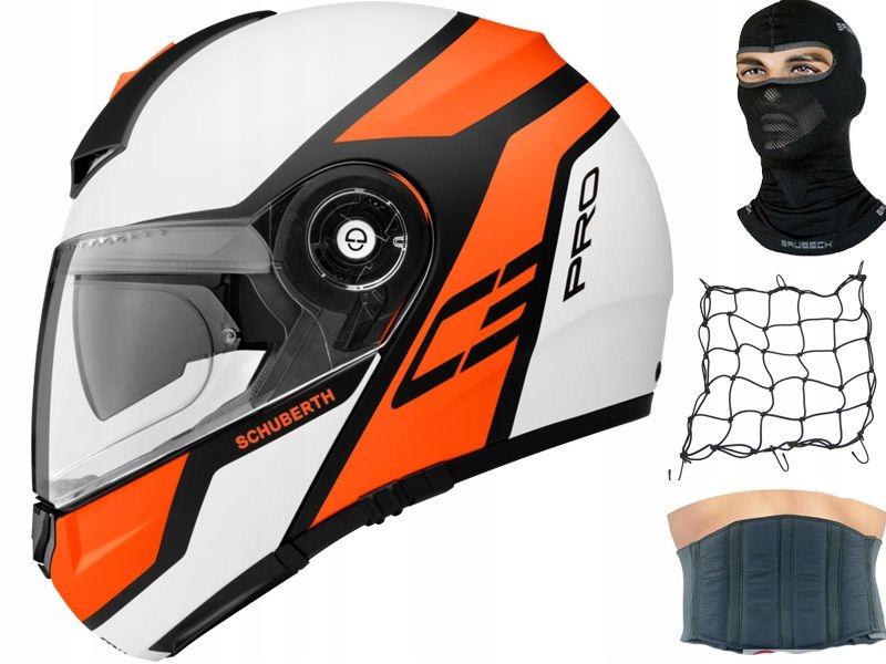 Moto prilba SCHUBERTH C3 PRO Echo Orange S