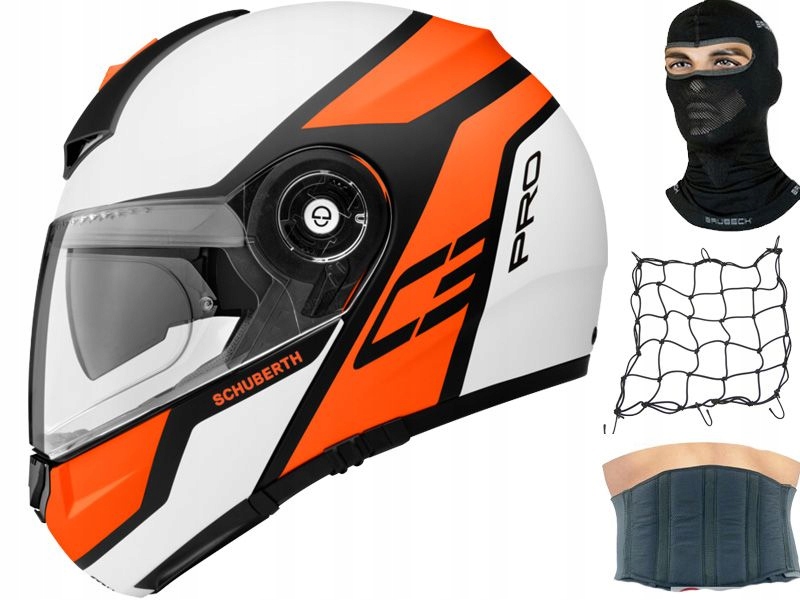 Moto prilba SCHUBERTH C3 PRO Echo Orange XS