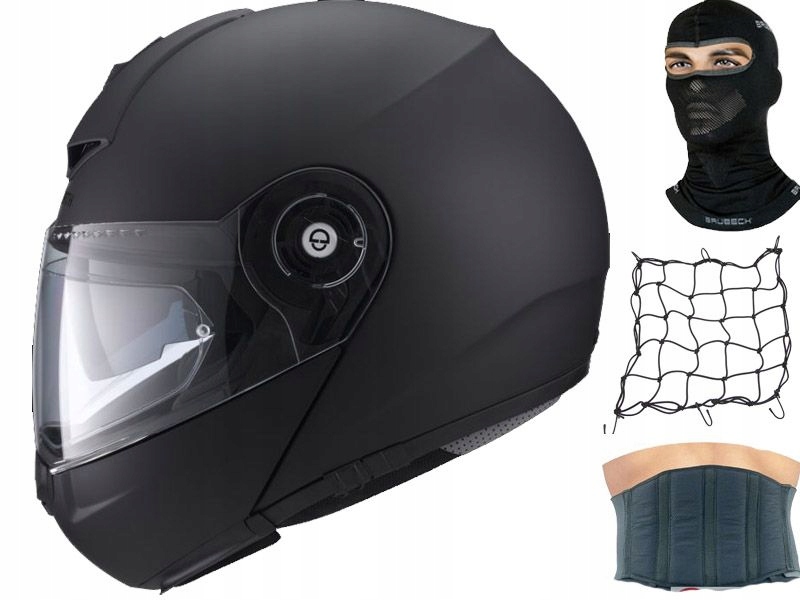 Moto prilba SCHUBERTH C3 PRO Matt Black. XS