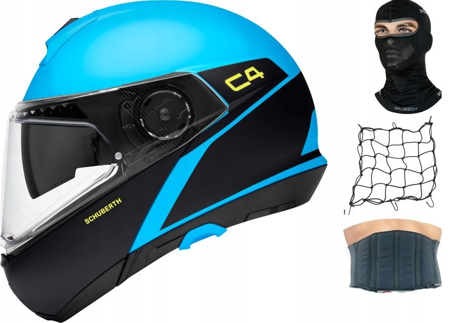 Moto prilba SCHUBERTH C4 Spark BLUE veľ. S.