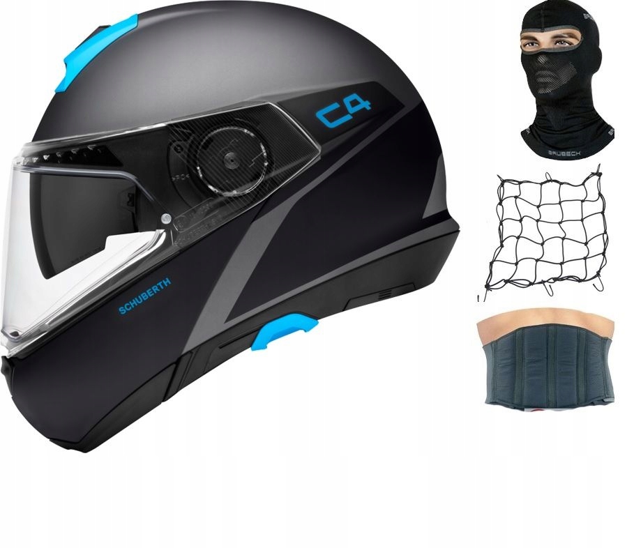Moto prilba SCHUBERTH C4 Spark GREY veľ. S.