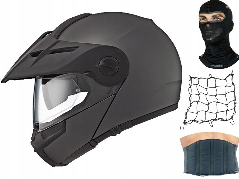 Moto prilba SCHUBERTH E1 Matt Anthracite r XS
