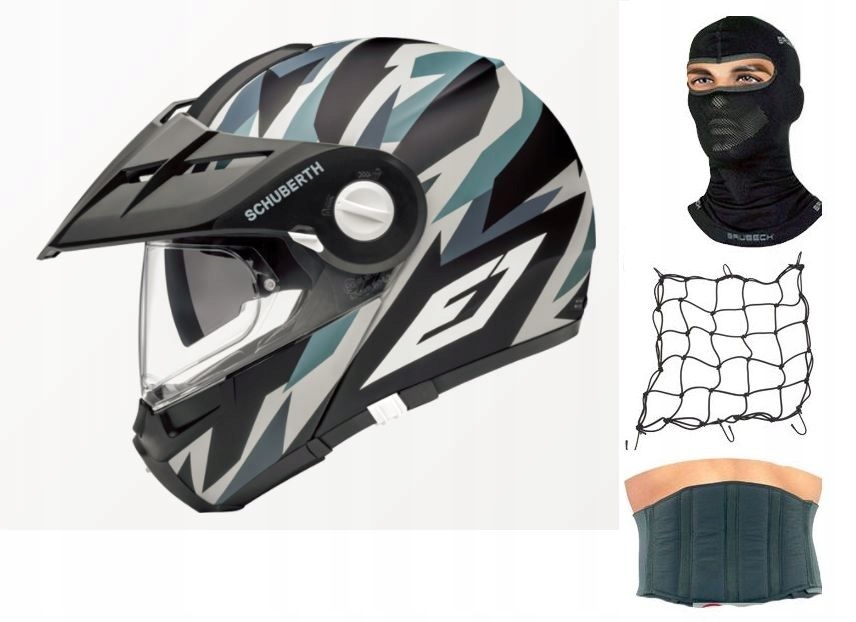 Moto prilba SCHUBERTH E1 Rival Grey veľkosť 3XL