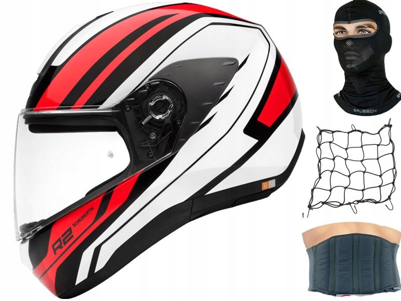 Moto prilba SCHUBERTH R2 Enforcer Red roz. XL