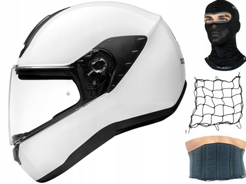 Moto prilba SCHUBERTH R2 lesklá biela veľkosť. XS