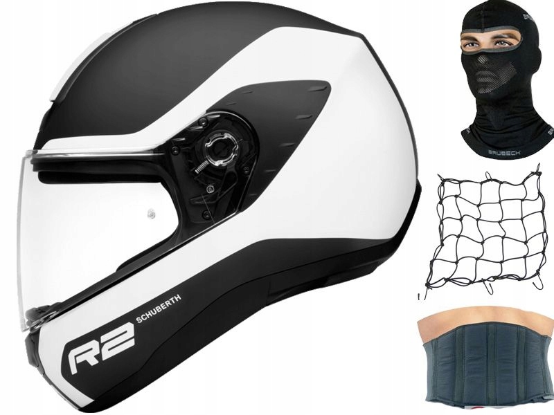 Moto prilba SCHUBERTH R2 Nemesis White r L