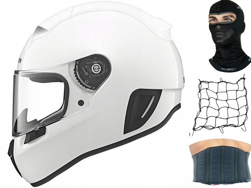Moto prilba SCHUBERTH SR2 lesklá biela veľkosť XL