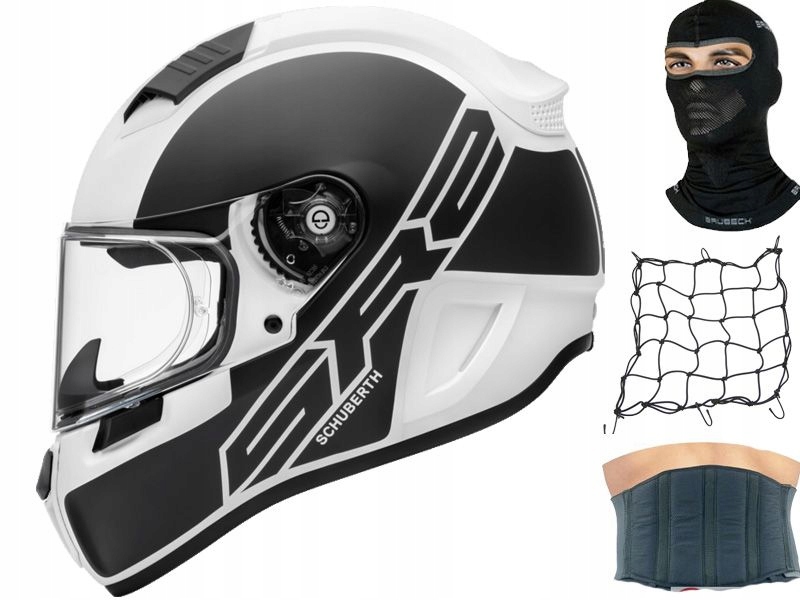 Moto prilba SCHUBERTH SR2 Traction White XS