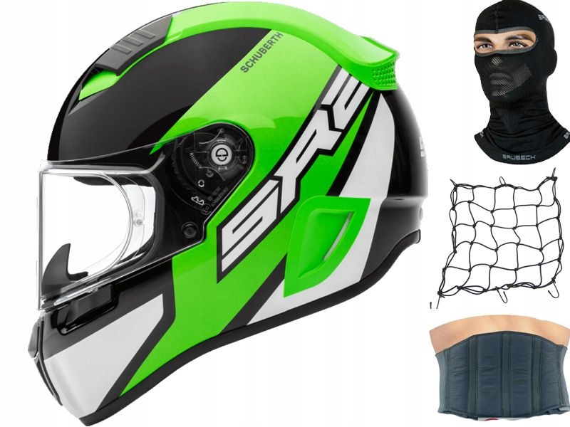 Moto prilba SCHUBERTH SR2 Wildcard Green r L