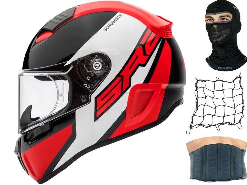 Moto prilba SCHUBERTH SR2 Wildcard Red s. XL