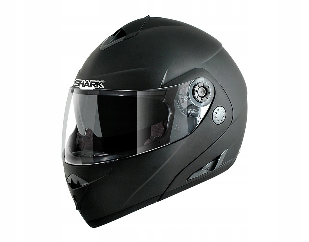 Moto prilba SHARK Openline Black Mat veľkosť XL