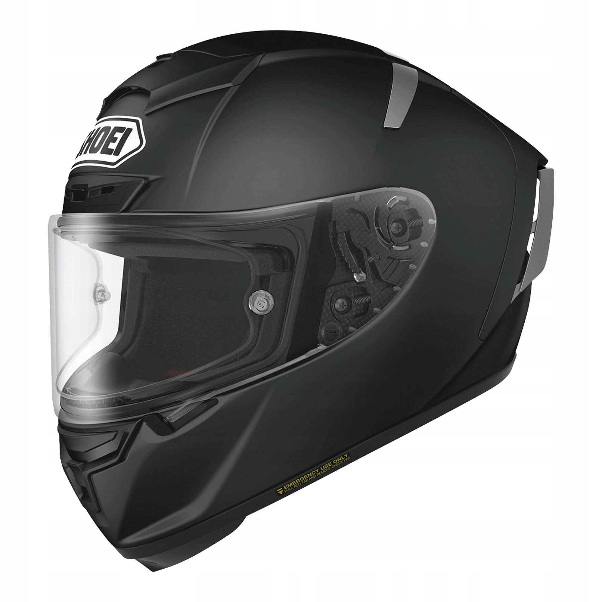 Moto prilba SHOEI X-Spirit III Black Mat