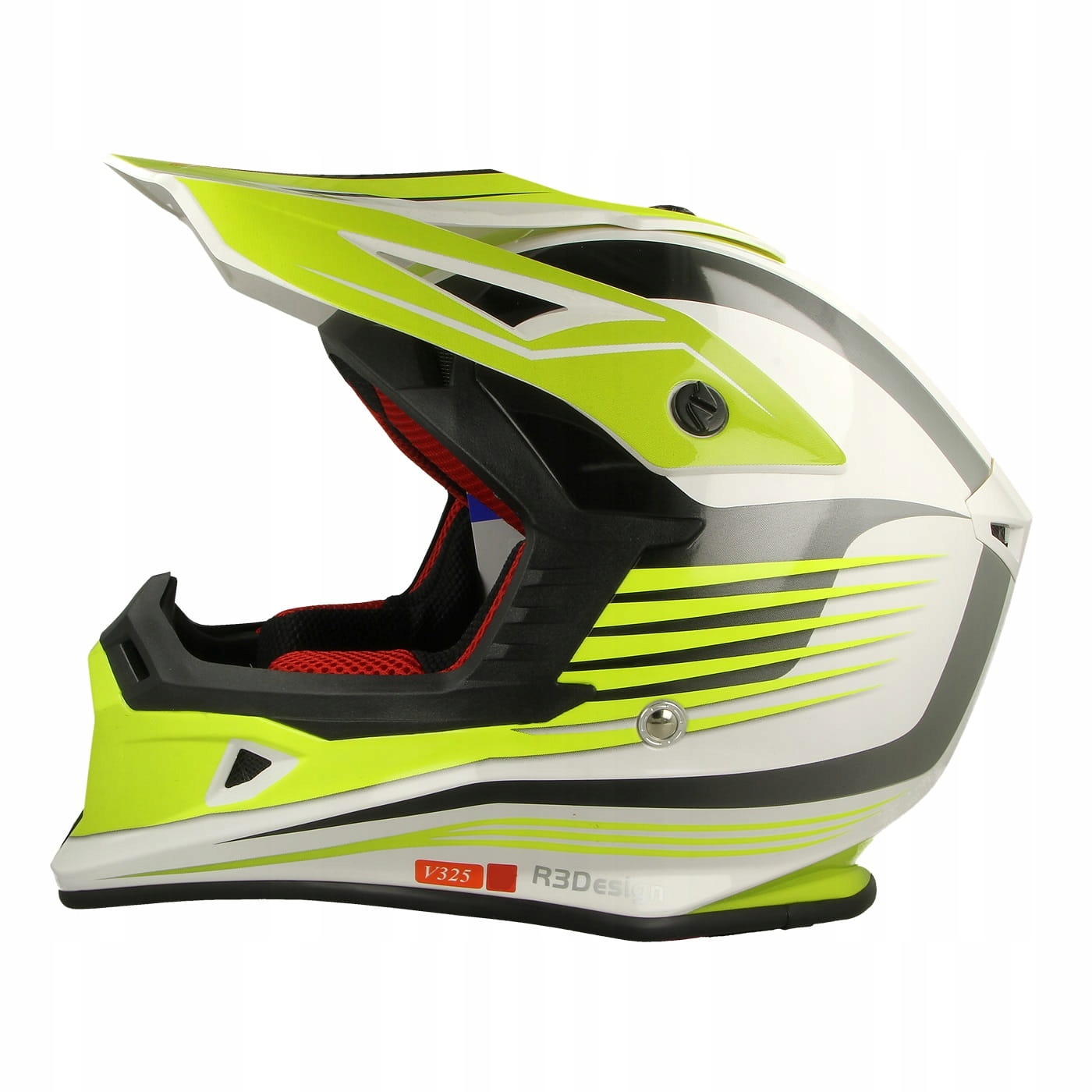 Moto prilba VCAN M.LINE v325 CROSS NEON XL