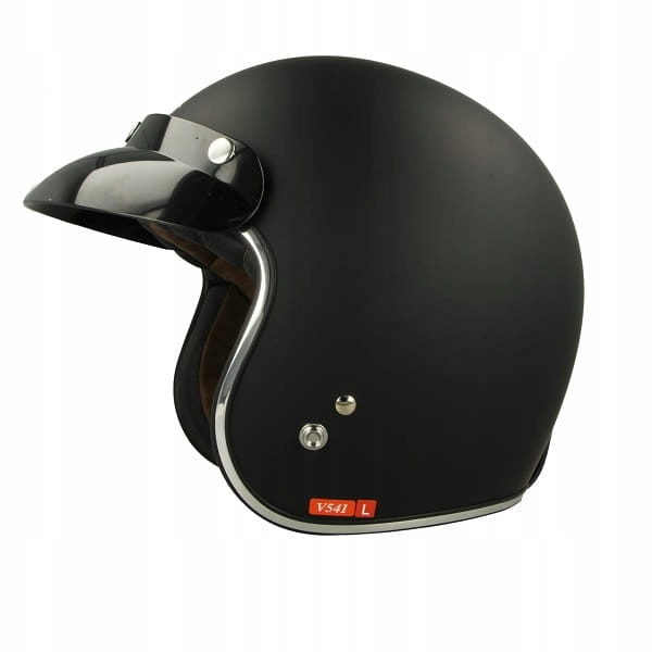 Moto prilba VCAN M.LINE v541 Matt Black XS RE