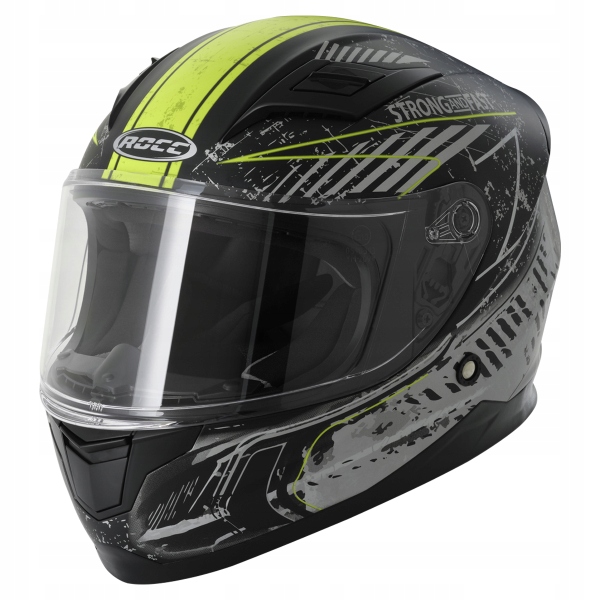 Moto prilba ROCC 415 Jr. čierna 52
