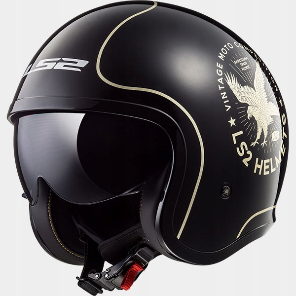 Otvorená moto prilba so štítom LS2 Spitfire XL