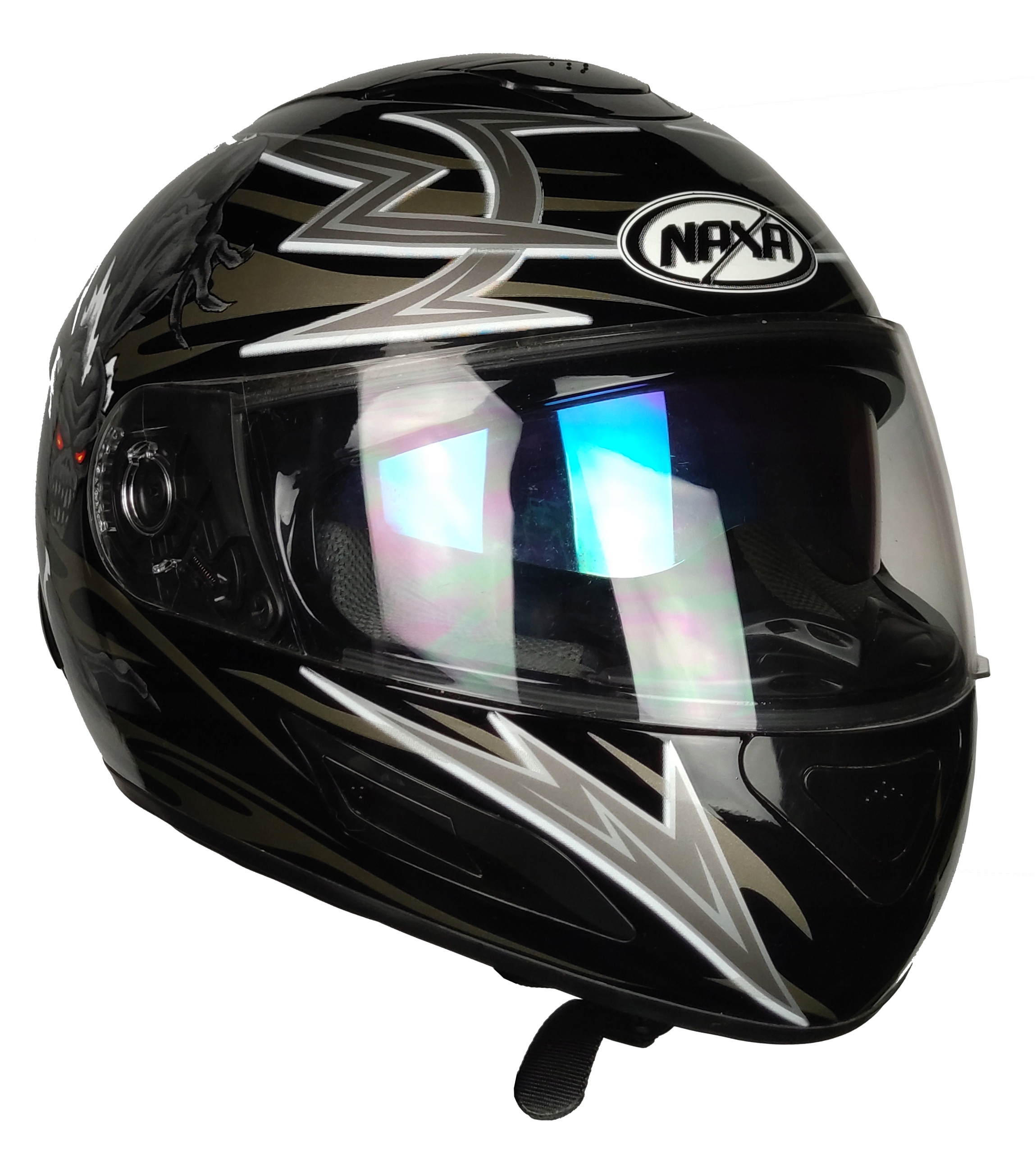 Celotvárová moto prilba NAXA F8. XL