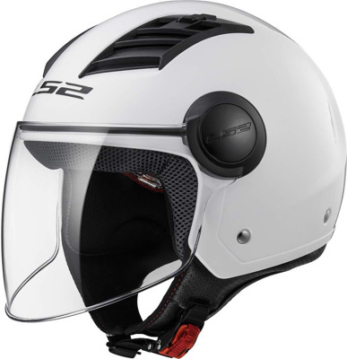 Otvorená prilba LS2 OF562 AIRFLOW L SOLID biela