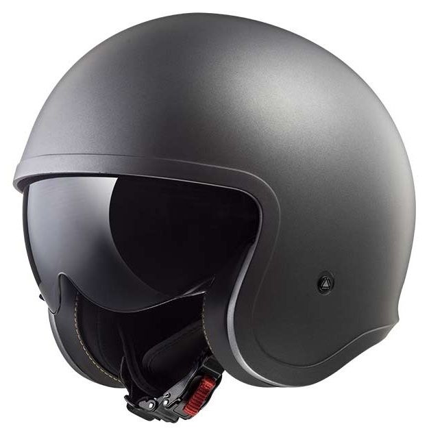 Prilba s otvorenou tvárou LS2 OF599 SPITFIRE MATT TITANIUM XXL