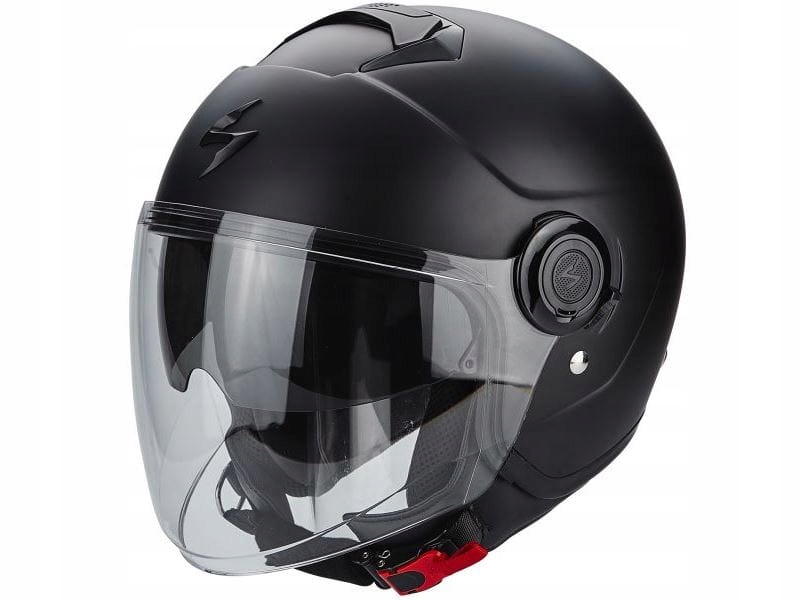 Prilba s otvorenou tvárou SCORPION EXO-CITY Black Matt veľkosť 3XL.