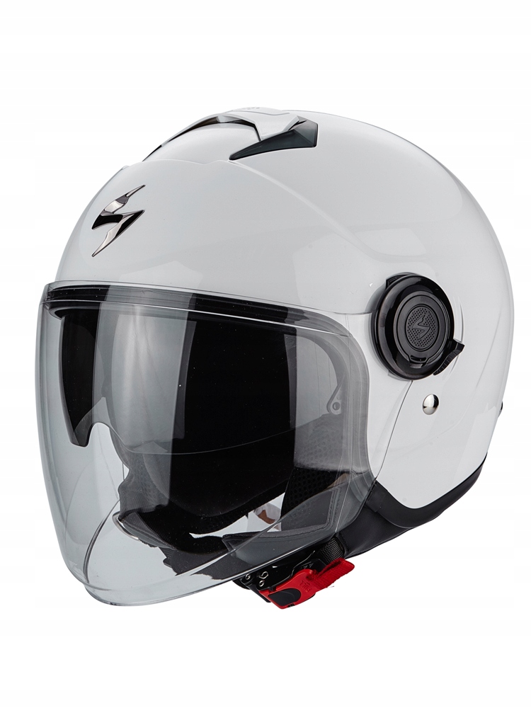 Prilba s otvorenou tvárou SCORPION EXO-City White XXS